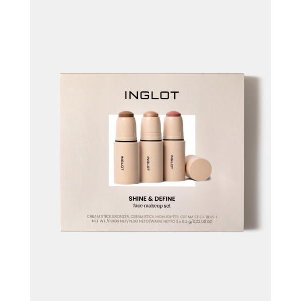 Set za konturo v stiku Face Makeup Set Shine & Define